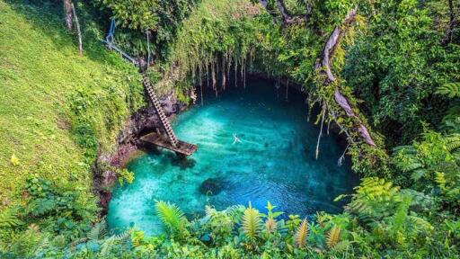 To Sua Ocean Trench, Sopoaga Waterfall & Papapapataia Waterfall